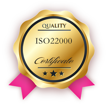 通過ISO22000認證 (2025)